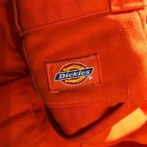 Orange Dickies Pants